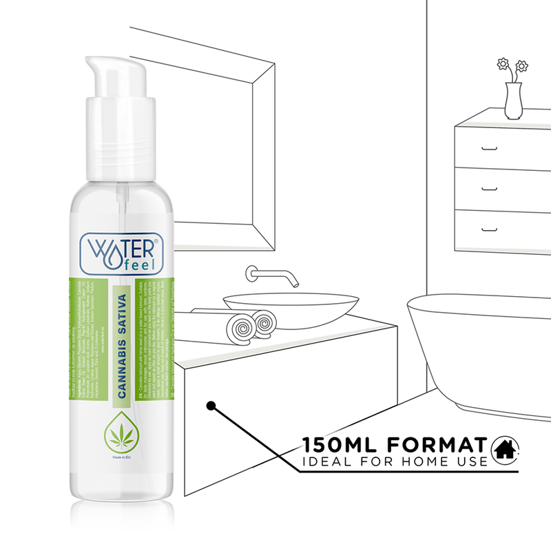 WATERFEEL - CANNABIS-GLEITMITTEL 150 ML