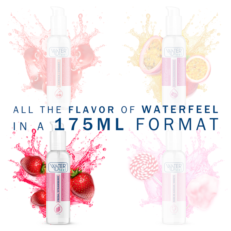 WATERFEEL - GLEITMITTEL AUF ERDBEERWASSERBASIS 175 ML