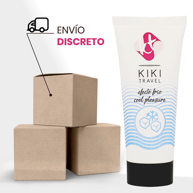 KIKÍ TRAVEL -  GLEITMITTEL MIT KÜHLEFFEKT 50 ML