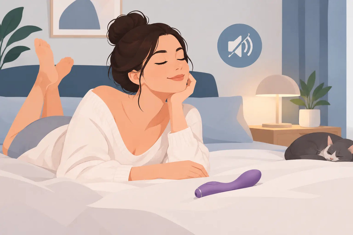 Vibrator leise zuhause benutzen ohne Stress