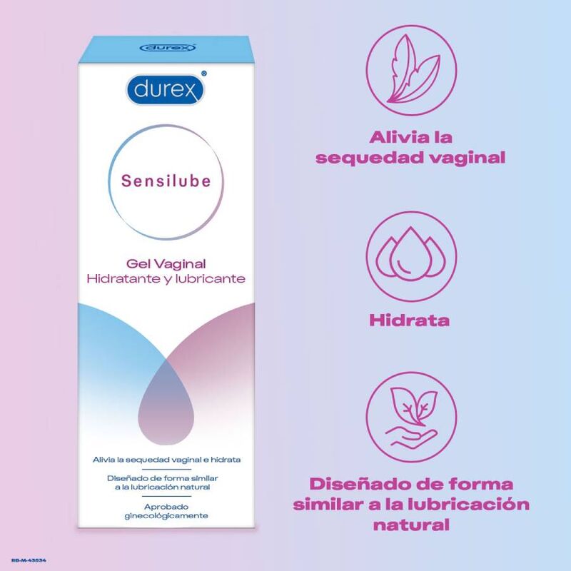DUREX - SENSILUBE GEL FEUCHTIGKEIT GLEITMITTEL 40 ML