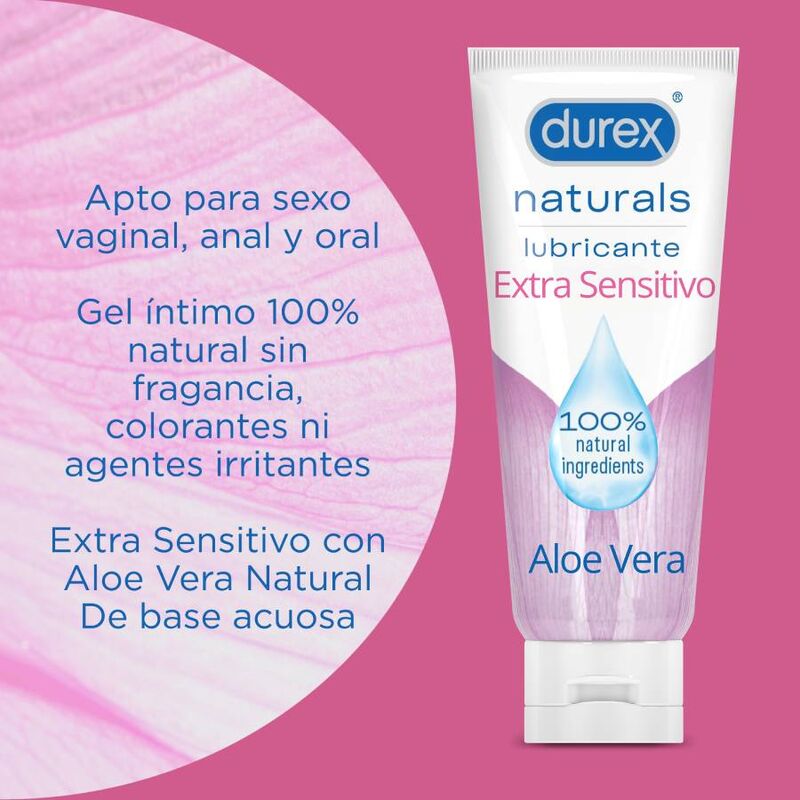 DUREX - NATURALS EXTRA SENSITIVES GLEITMITTEL 100 ML