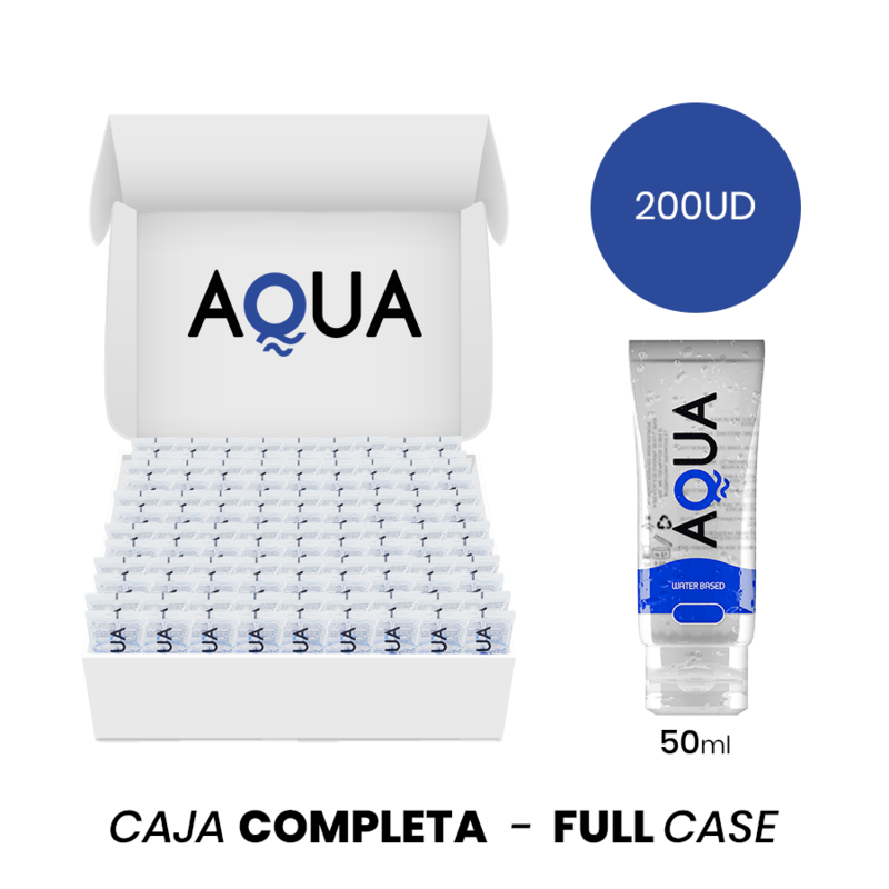 MOQ 200 - AQUA QUALITY GLEITMITTEL AUF WASSERBASIS 50 ML