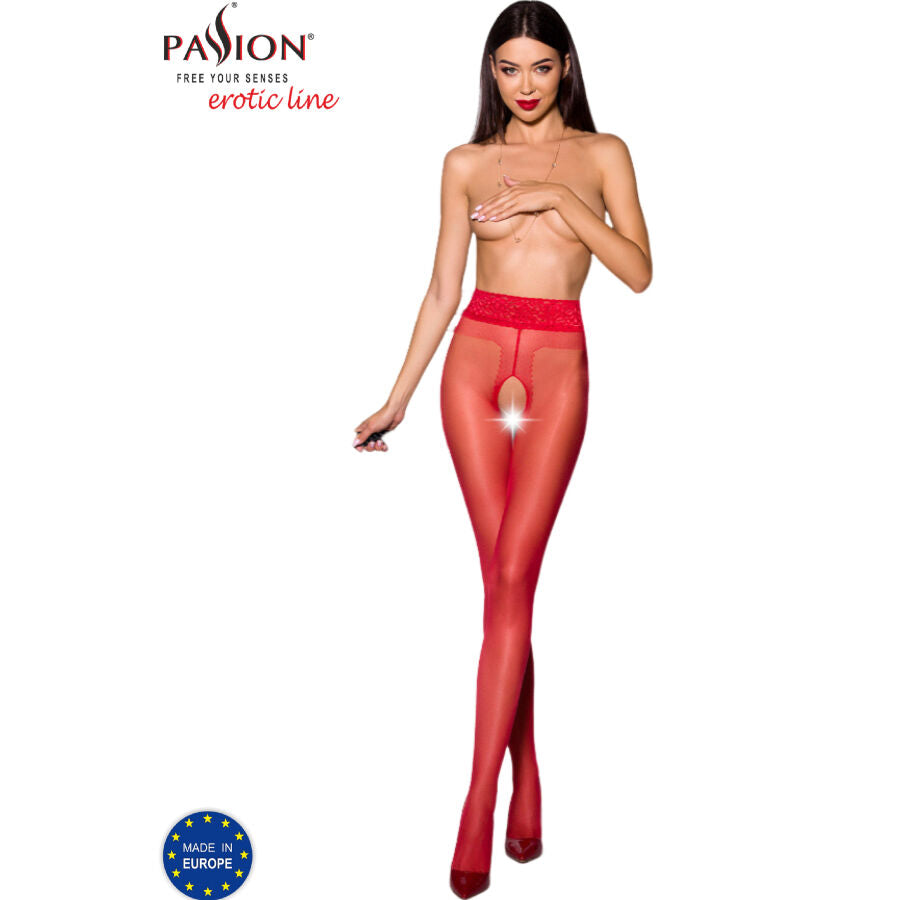 PASSION - TIOPEN 001 SCHWARZE STRUMPFHOSE 1/2 20 DEN