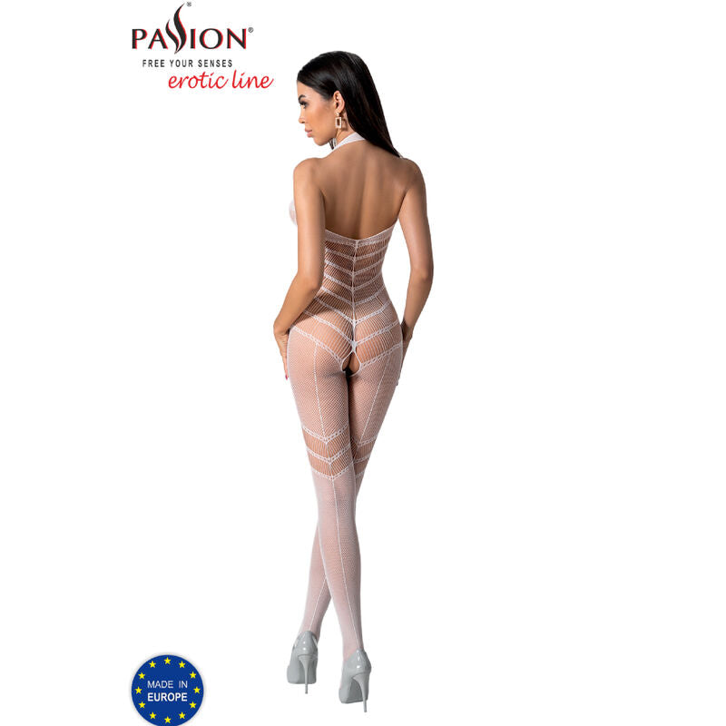 PASSION - BS100 BODYSTOCKING NEGRO TALLA UNICA