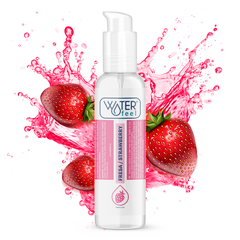 WATERFEEL - GLEITMITTEL AUF ERDBEERWASSERBASIS 175 ML