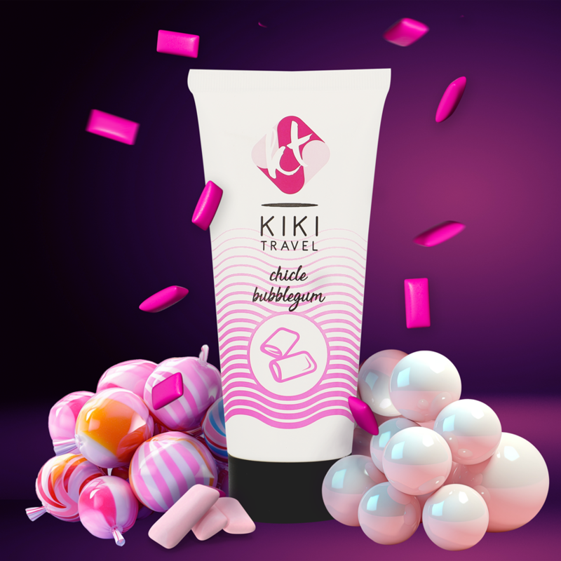 KIKÍ TRAVEL - STRAWBERRY GUM GLEITMITTEL 50 ML