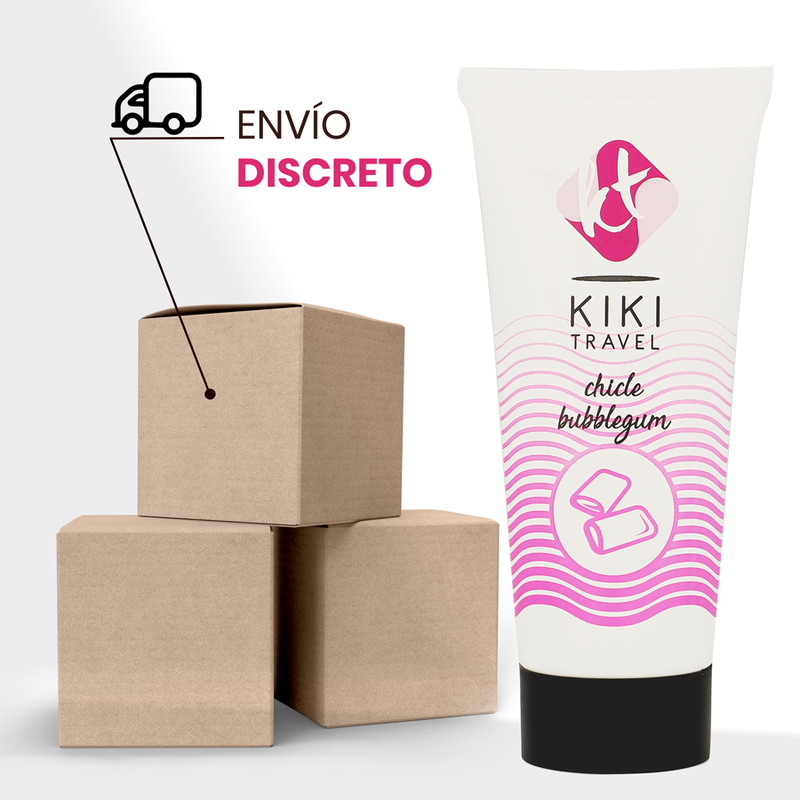 KIKÍ TRAVEL - STRAWBERRY GUM GLEITMITTEL 50 ML
