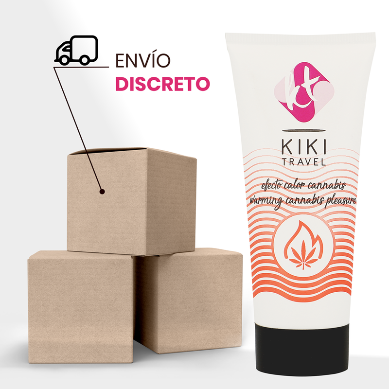 KIKÍ TRAVEL - CANNABIS HEISSES EFFEKT-GLEITMITTEL 50 ML