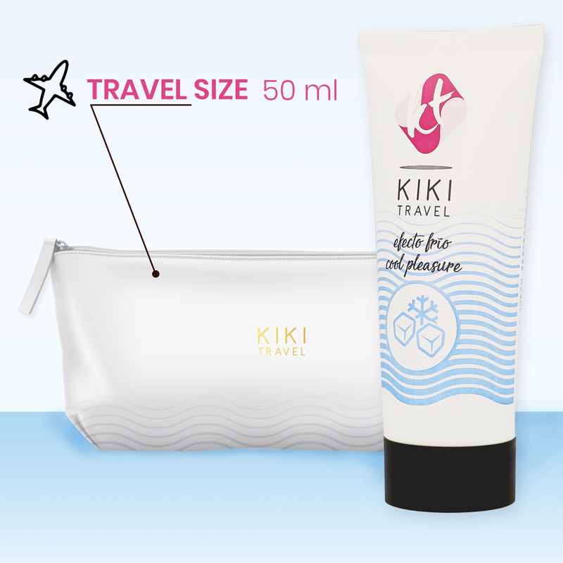 KIKÍ TRAVEL -  GLEITMITTEL MIT KÜHLEFFEKT 50 ML