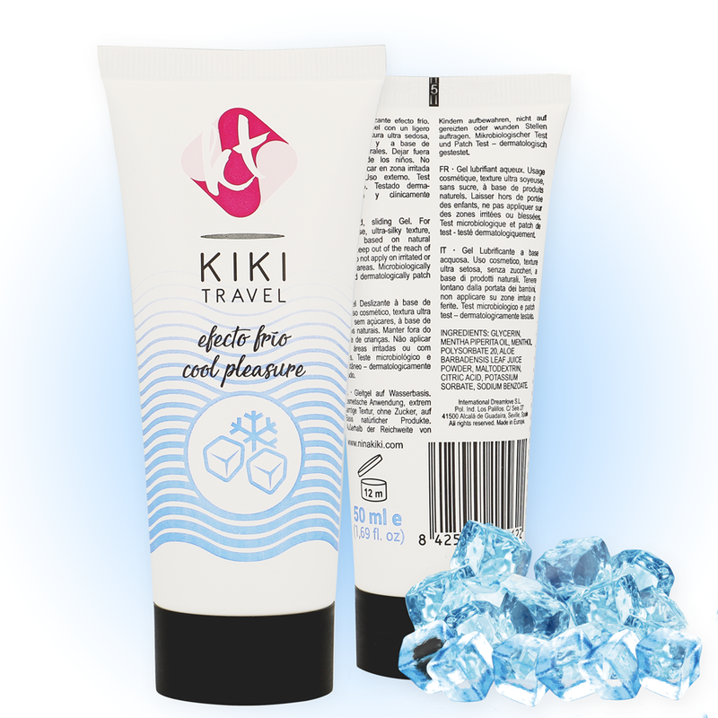 KIKÍ TRAVEL -  GLEITMITTEL MIT KÜHLEFFEKT 50 ML