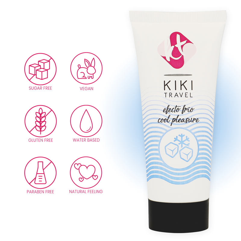KIKÍ TRAVEL -  GLEITMITTEL MIT KÜHLEFFEKT 50 ML