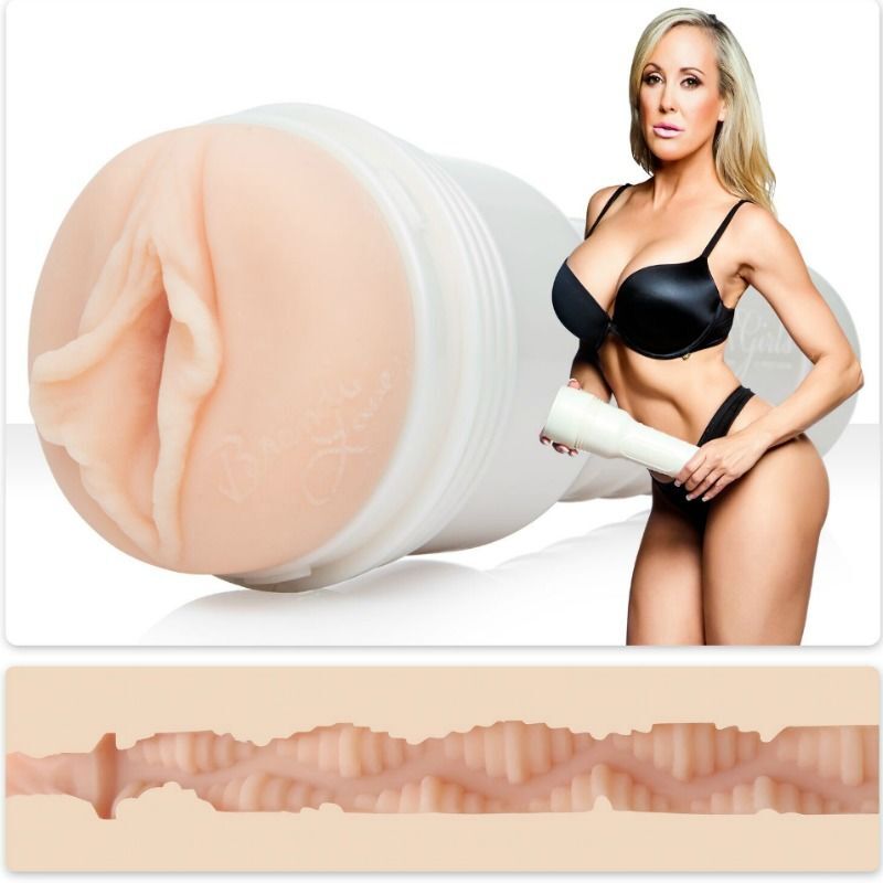 FLESHLIGHT - BRANDI LOVE VAGINA + UNIVERSAL LAUNCH + GLEITMITTEL IN AQUA-QUALITÄT 50 ML