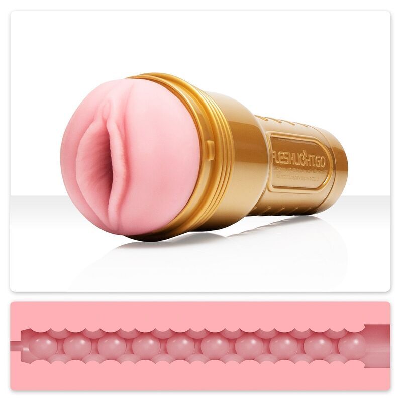 FLESHLIGHT - STAMINA GO TRAININGSEINHEIT LADY + UNIVERSAL LAUNCH + GLEITMITTEL IN AQUA-QUALITÄT 50 ML