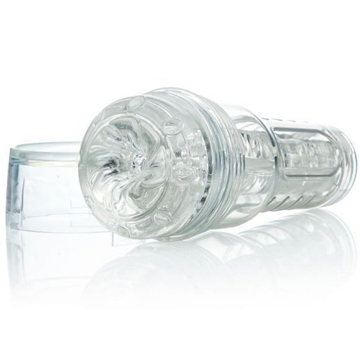FLESHLIGHT - GO MASTURBADOR TORQUE ICE + UNIVERSAL LAUNCH + GLEITMITTEL IN AQUA-QUALITÄT 50 ML