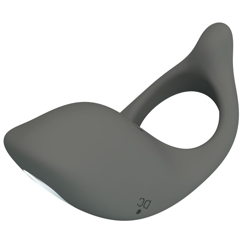 PRETTY LOVE - GEMMA VIBRATORRING MIT MEMORY-GRAU