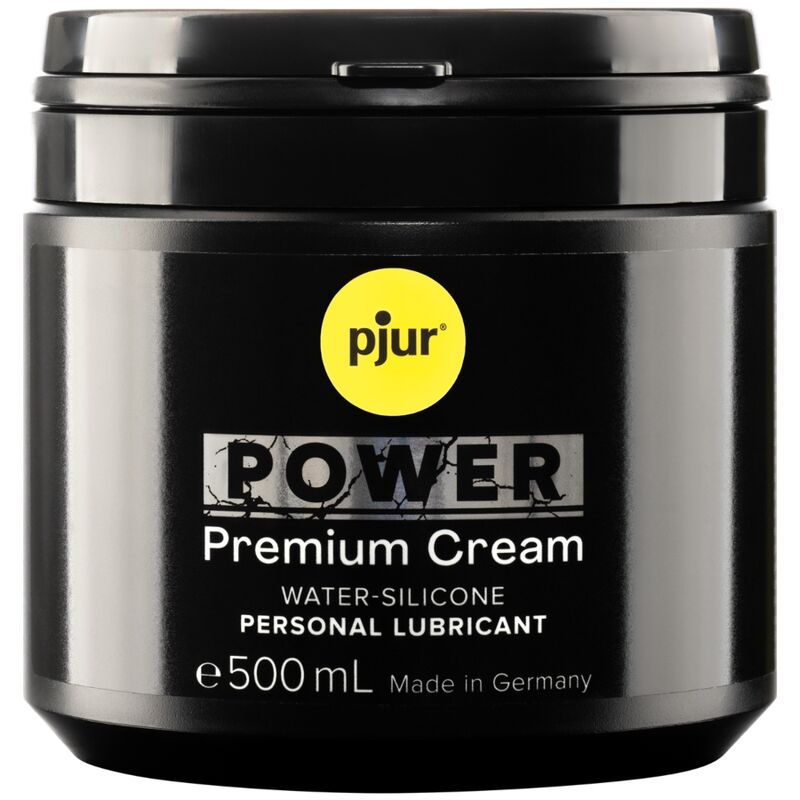 PJUR - POWER PREMIUM CREME PERSÖNLICHES GLEITMITTEL 500 ML