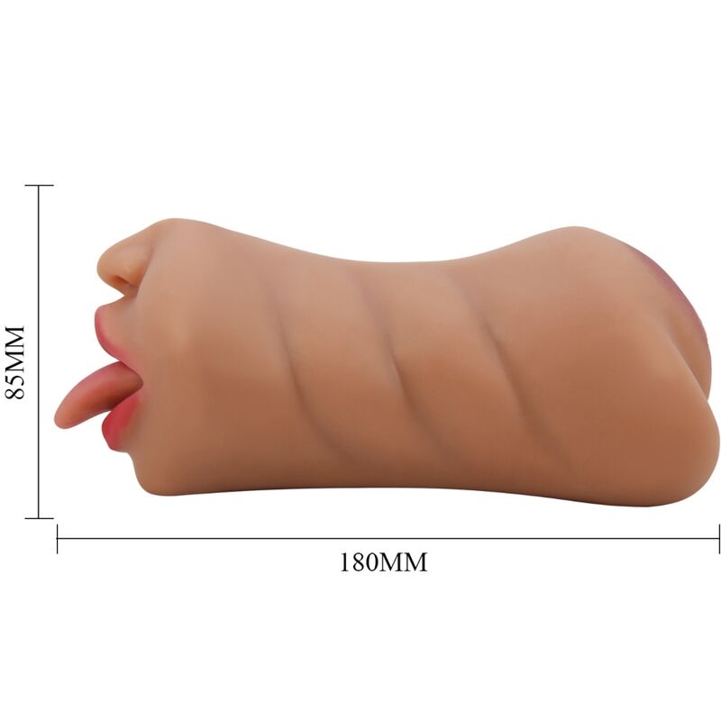 CRAZY BULL - SARAH DOPPELMASTURBATOR MUND & VAGINA FLEISCH