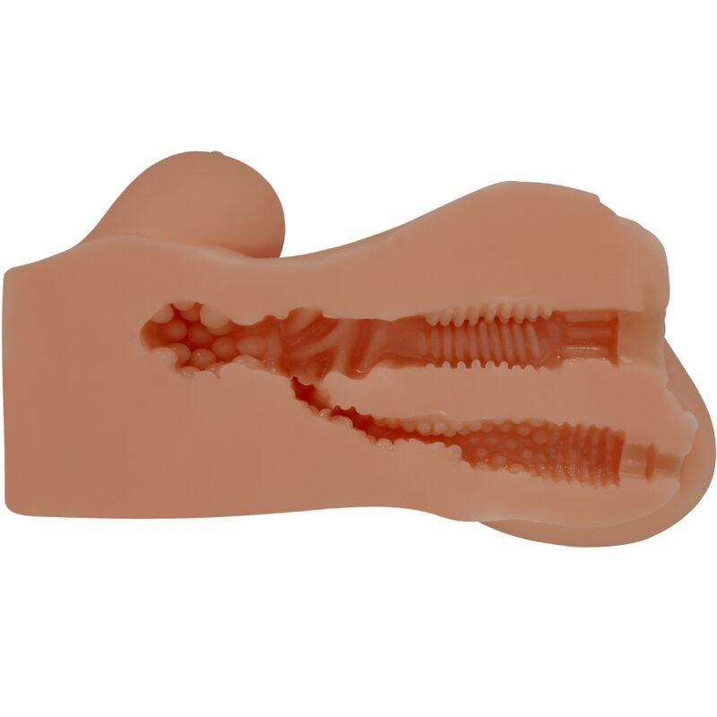 CRAZY BULL - HANNAH DOPPELMASTURBATOR VAGINA & ANUS REALISTISCHER MULATTE