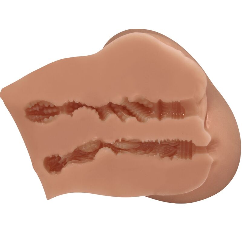 CRAZY BULL - LUNA VIBRATOR BUTT MIT REALISTISCHER VAGINA UND ANUS-STEUERUNG FERNBEDIENUNG