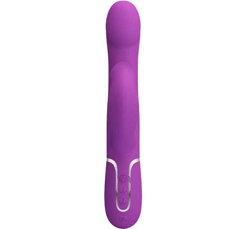 PRETTY LOVE - 4 IN 1 MULTIFUNKTIONSVIBRATOR & STIMULATOR LILA