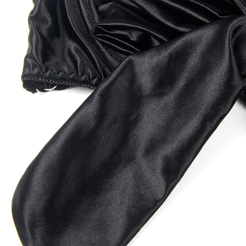 SUBBLIME - 955205 BH-SET MIT VERSTELLBARER SCHWARZER SCHLEIFE L/XL