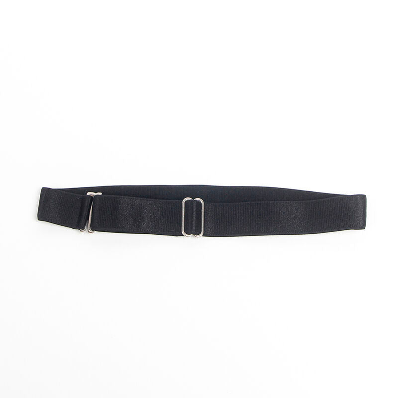 SUBBLIME - 955373 KLEID MIT SCHWARZEN LEDERTRÄGERN S/M