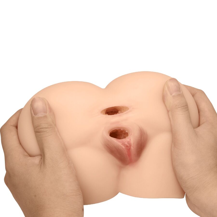 CRAZY BULL - ROLONDA HINTERER VIBRATOR MIT NATÜRLICH REALISTISCHER VAGINA UND ANUS