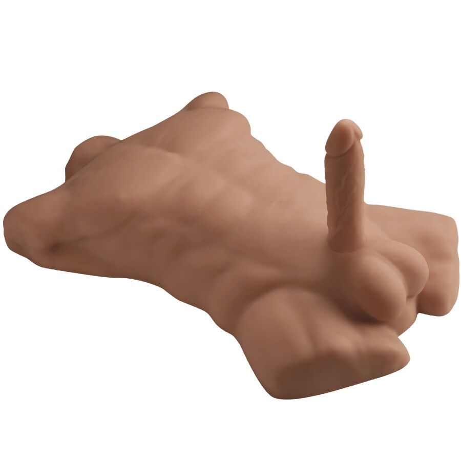 SILEXD - APOLLO L REALISTISCHER MÄNNLICHER TORSO KARAMELL
