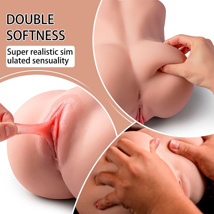 XISE - LYDIA WEIBLICHER VAGINA-MASTURBATOR MIT STOSSDÄMPFUNG 25 CM