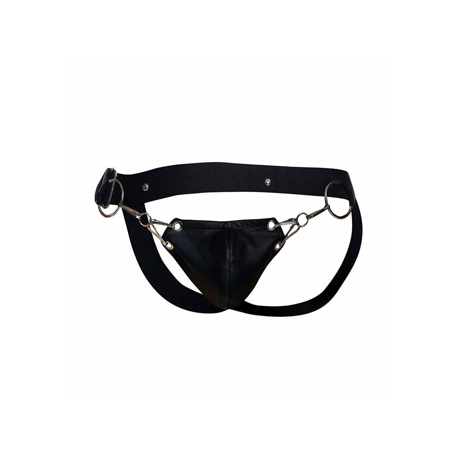 MOB - DNGEON JOCKSTRAP SCHWARZER DRUCK EINE GRÖSSE