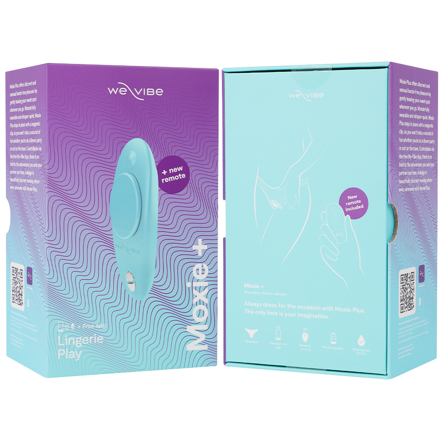 WE-VIBE - MOXIE + AQUA KLITORALER VIBRATOR