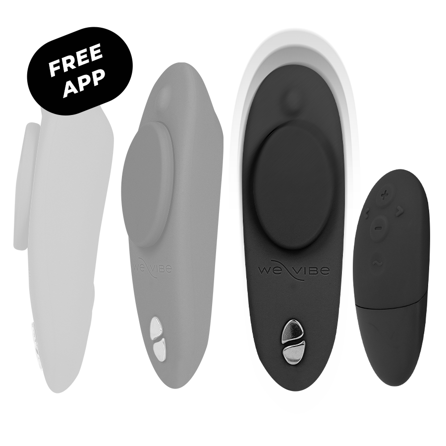 WE-VIBE - MOXIE + SCHWARZER KLITORALVIBRATOR