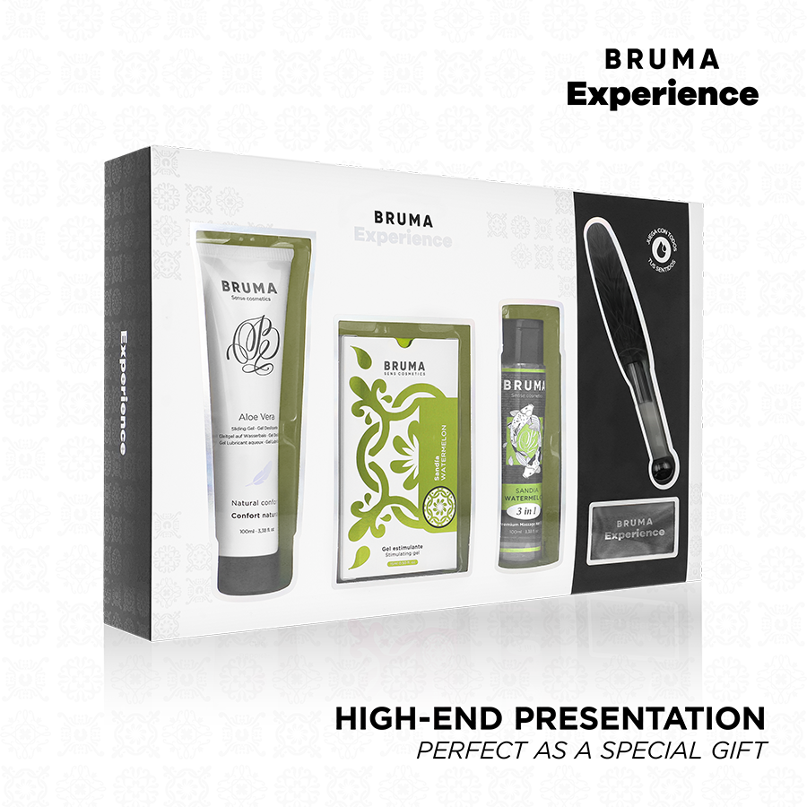 BRUMA XPERIENCE - SÜSSE WASSERMELONE TEMPTATION KIT MIT ORGASMUSVERSTÄRKER
