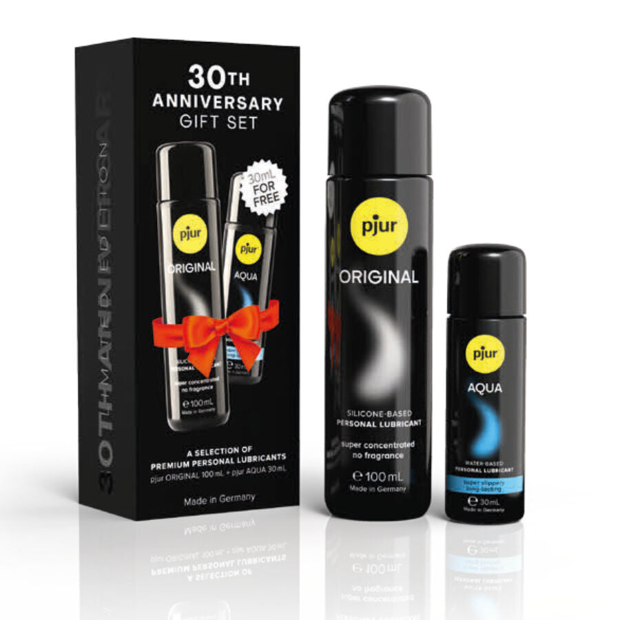 PJUR - SET 30. JAHRESTAG PJUR ORIGINAL 100 ML + PJUR AQUA 30 ML ALS GESCHENK