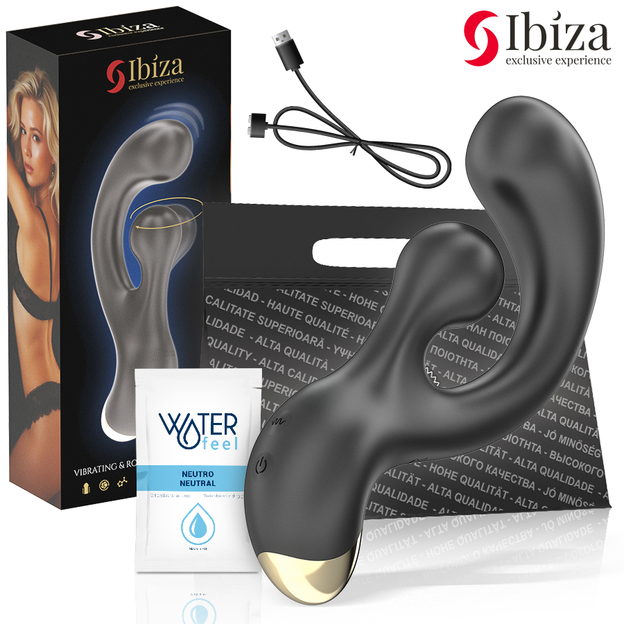 IBIZA - VIBRIERENDER & ROTIERENDER STIMULATOR