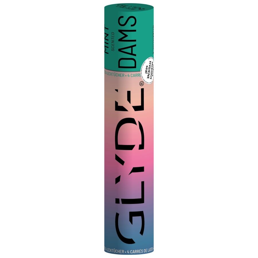 SHEER GLYDE - DAMS LAMINAS LATEX ORAL SEX MINT