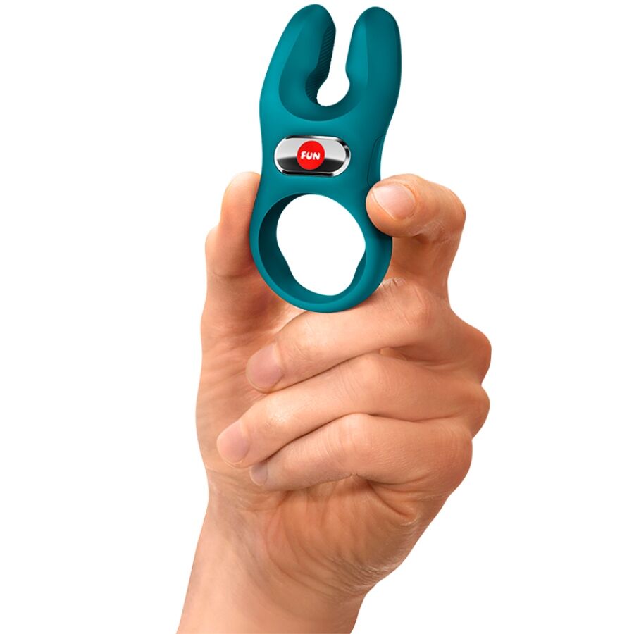 FUN FACTORY - NOS PRO VIBRIERENDER COCKRING, FLASCHE, GRÜN