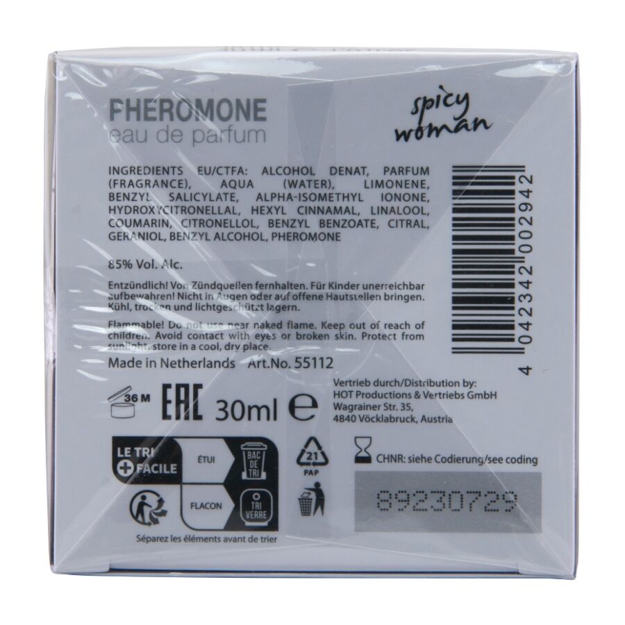 HOT - PHEROMON-PARFUM MIAMI SPICY WOMAN 30 ML