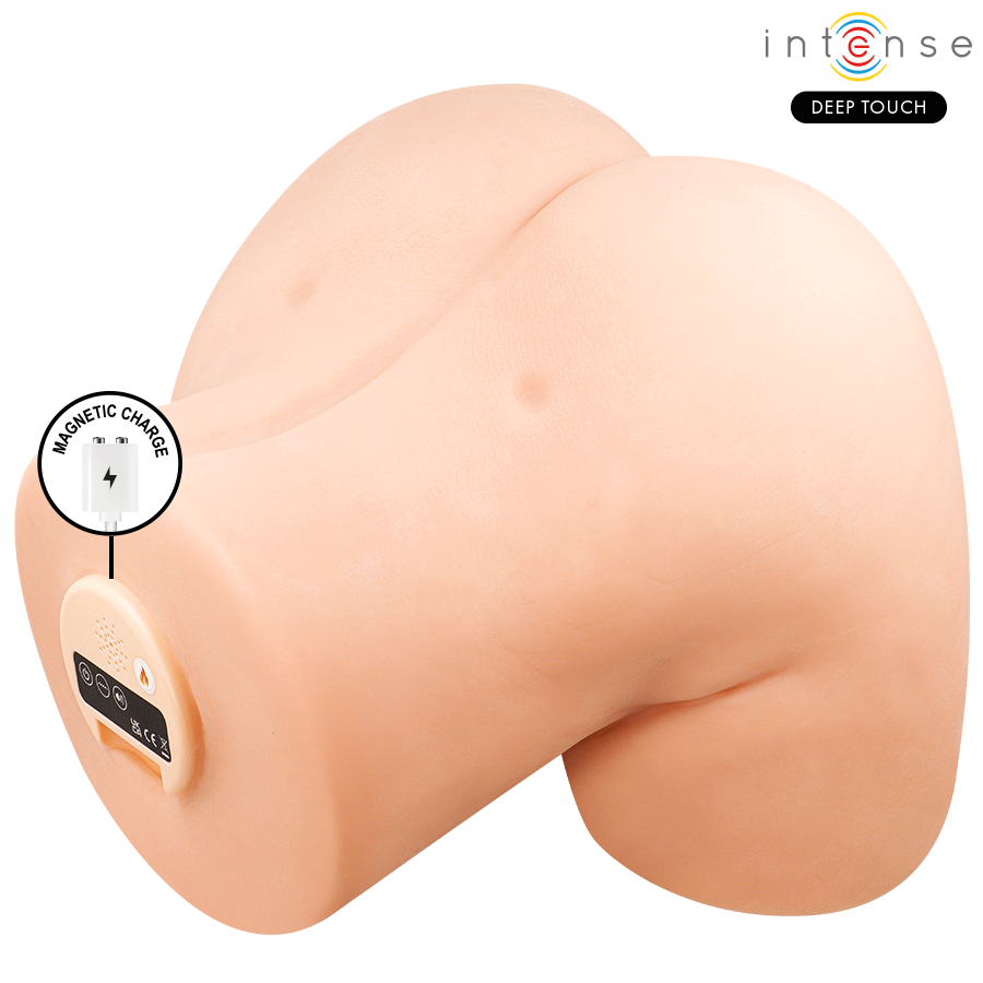 INTENSE DEEP TOUCH - JULIA ANAL- UND VAGINALMASTURBATOR MIT SAUG-, WÄRME-, VIBRATIONS- UND SPRACHEFFEKTEN SOWIE FERNBEDIENUNG, 9 KG