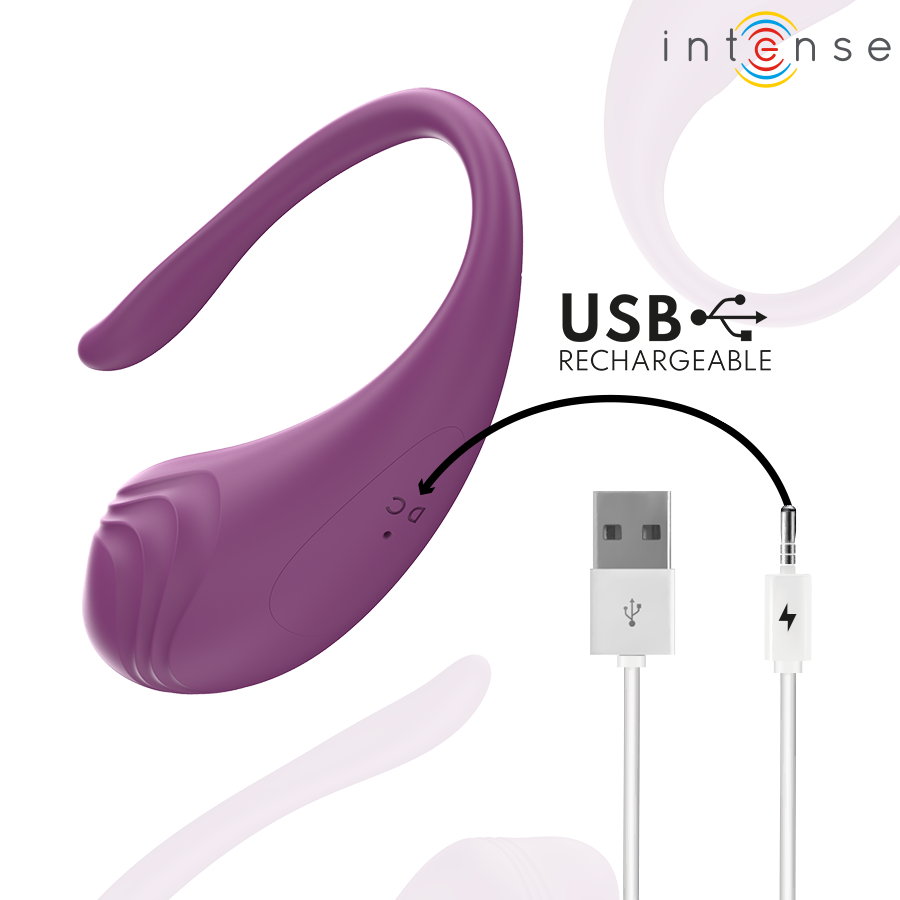 INTENSE - OLIVIA PURPLE VIBRATIONS-EI MIT FERNBEDIENUNG