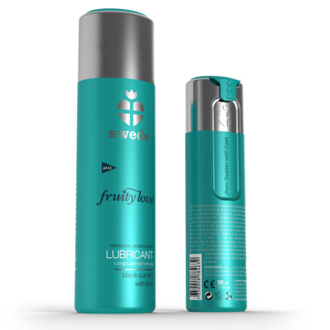 SWEDE - FRUITY LOVE GLEITMITTEL SCHWARZE JOHANNISBEERE LIMETTE 50 ML