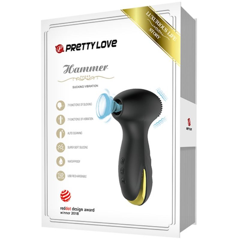 PRETTY LOVE - SMART HAMMER VIBRATION UND SAUG