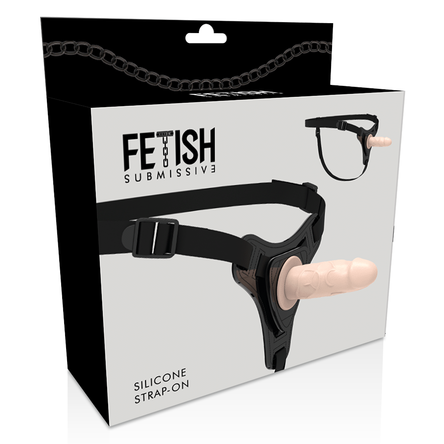 FETISH SUBMISSIVE HARNESS - SILIKONFLEISCH REALISTISCH 12,5 CM