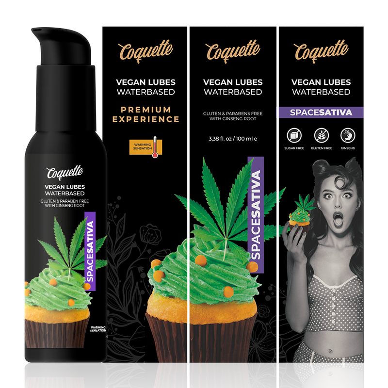 COQUETTE CHIC DESIRE - PREMIUM EXPERIENCE VEGANES SPACE SATIVA-GLEITMITTEL 100 ML